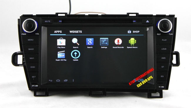    Toyota Prius (2009-2013), Android 4.0, DVD, GPS, , 3G, Wi-Fi, 1GHz CPU, 1G RAM, 4GB Flash