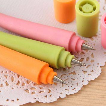 Гнущиеся шариковые ручки в форме позитивных знаков