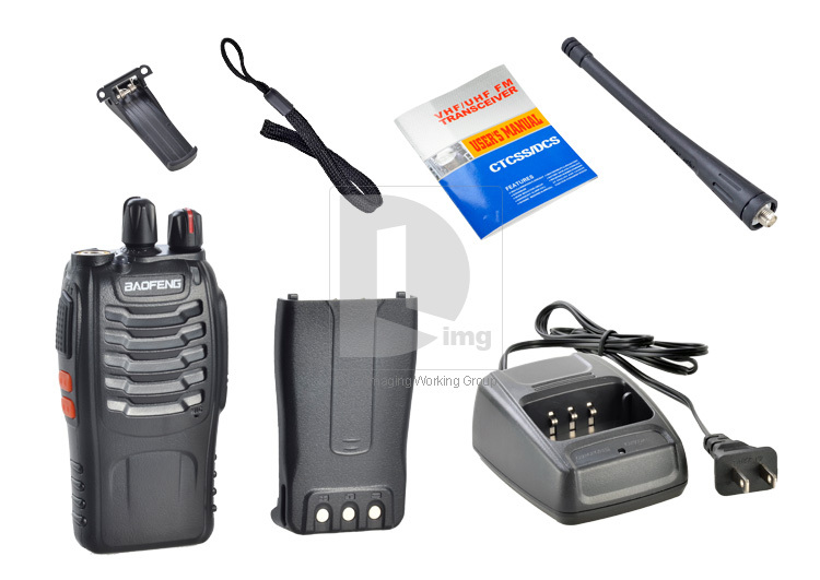 BAOFENG BF-888S – Радиостанция UHF, двухсторонняя, 400-470MHz, CTCSS/105 CDCSS