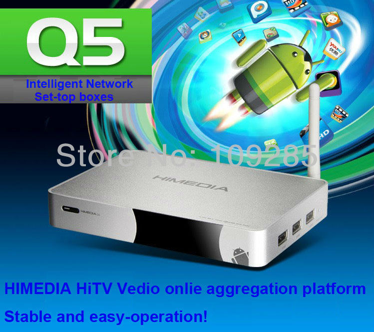 Q-5 - ТВ приемник/медиаплеер, Full HD, 1080P, Android 4.0