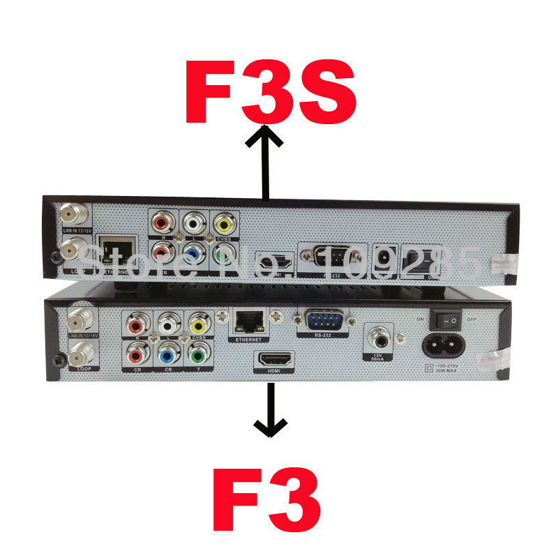 F3S - Спутниковый TV приемник, GPRS, Wi-Fi, HDMI