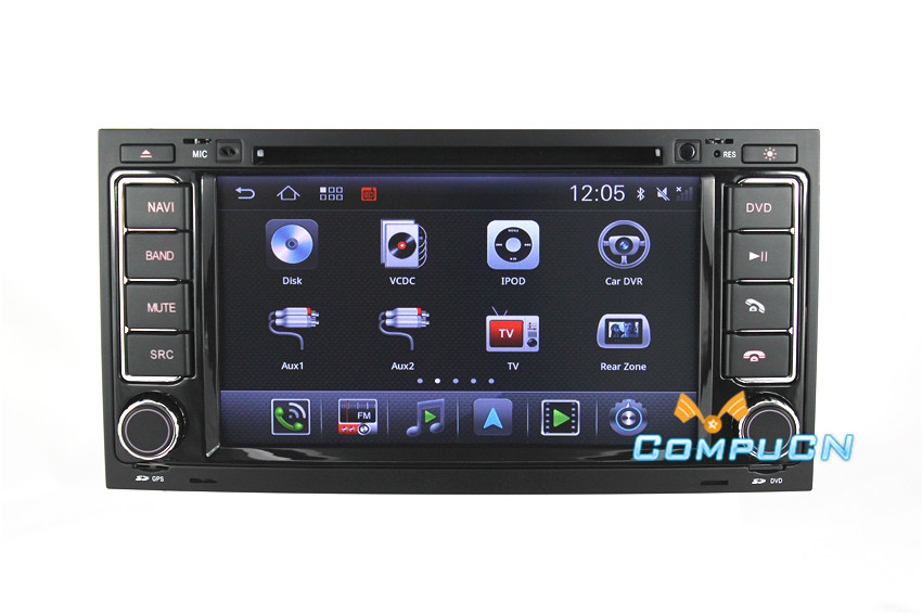   VW TOUAREG T5 MULTIVAN,  Android 2.3, HD- 1080P, 3G, WiFi, DVD, GPS 