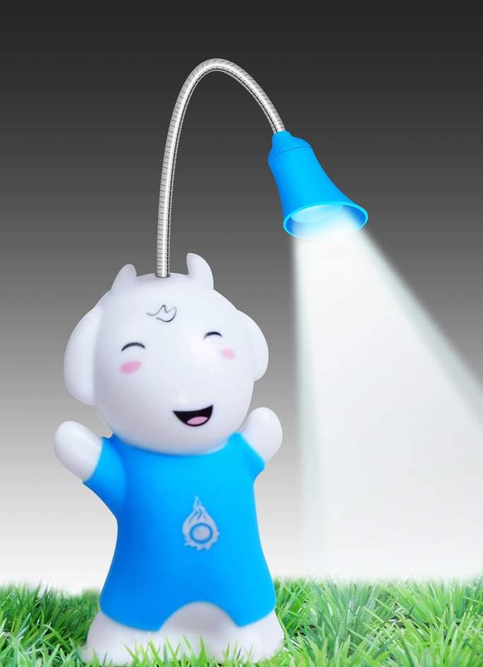 Настольная лампа освещения в стиле модерн, на аккумуляторных батарейках, 2хААА