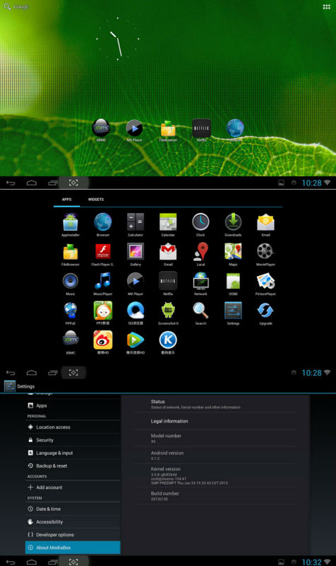 Bluetimes QC802 - ���� ��, Android 4.2, RockChip RK3188, 2GB RAM, 8GB Flash, Wi-Fi, Bluetooth, Miracast, XBMC