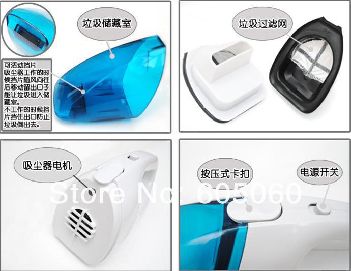 Портативный пылесос, 60W, 2600Pa