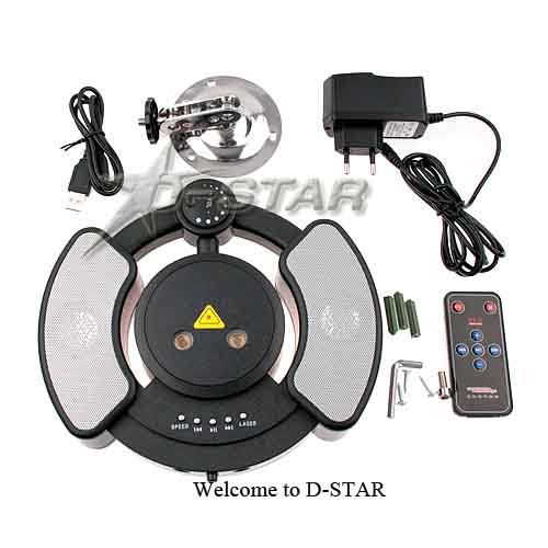 SL-001 - лазерный проектор с динамиками и встроенным MP3-плеером.