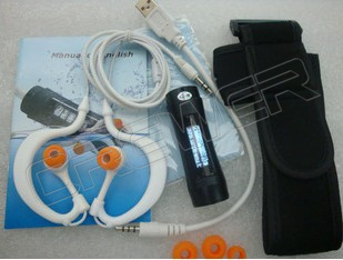 mp3 плеер водонепроницаемый, 8GB, FM Радио, LCD дисплей