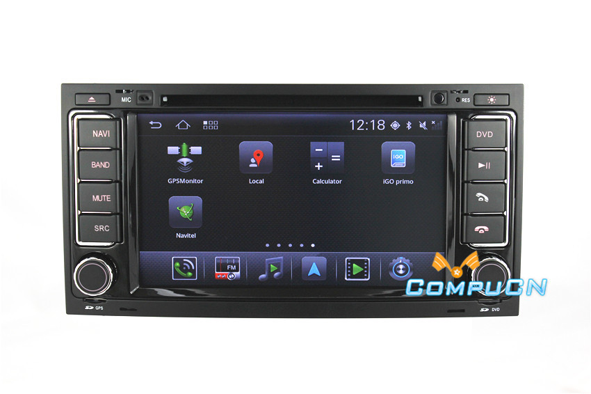   VW TOUAREG T5 MULTIVAN,  Android 2.3, HD- 1080P, 3G, WiFi, DVD, GPS 