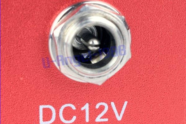 Лазерный стробоскоп для освещения вечеринок, 2 цвета лазера, цвет корпуса красный