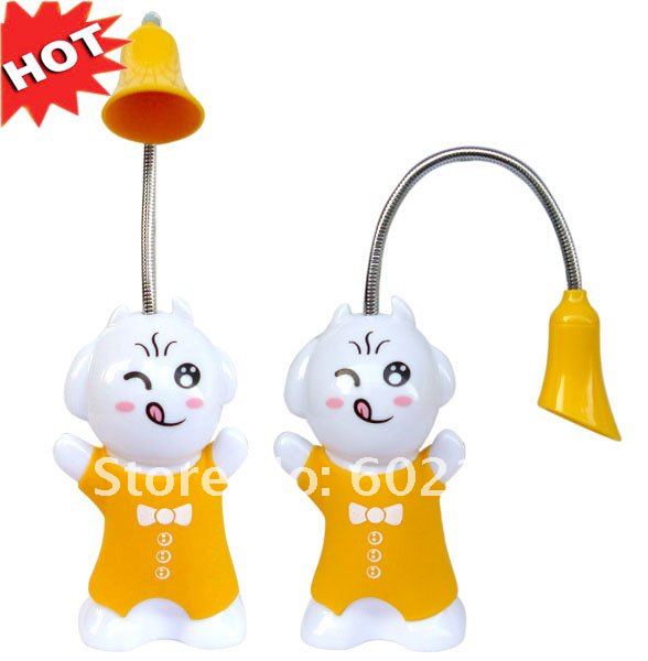 Настольная лампа освещения в стиле модерн, на аккумуляторных батарейках, 2хААА