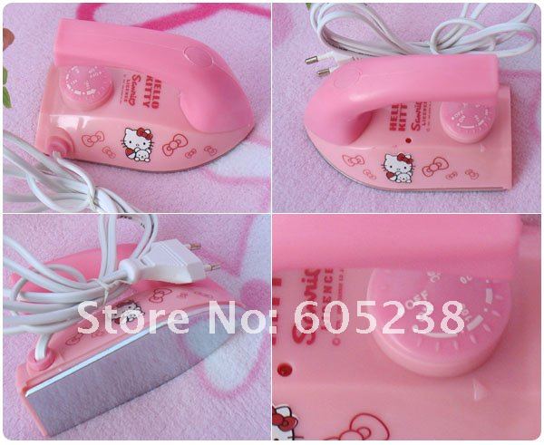 Дорожный утюг Hello Kitty