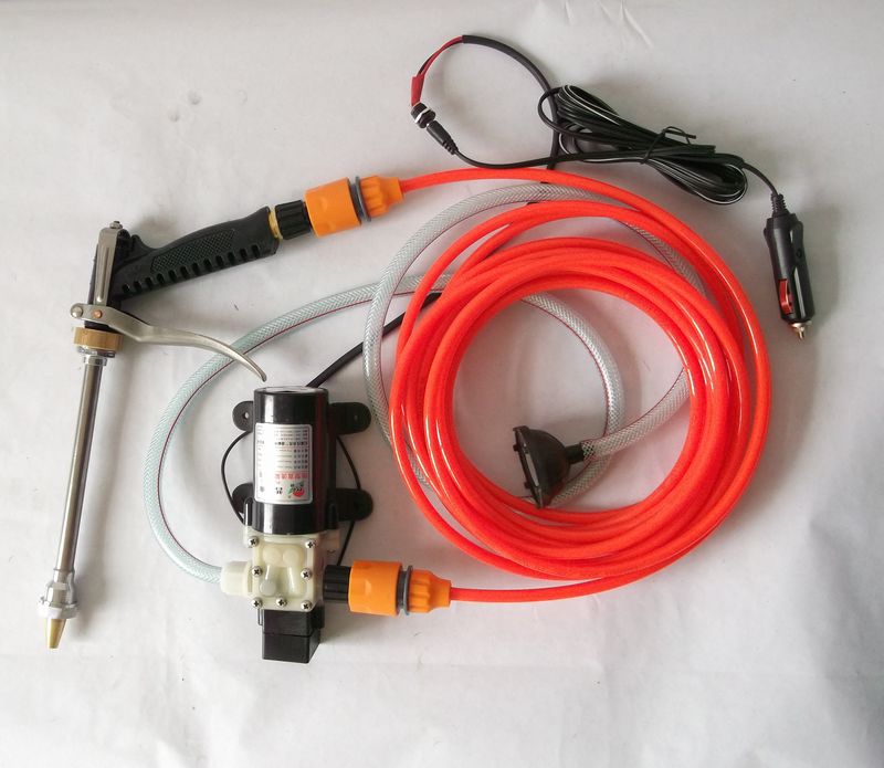 Автомобильная мойка электрическая, высокого давления, 45 Вт, переносная, подключается к прикуривателю