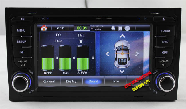 CANBUS -   Audi A4, DVD, GPS, USB, Bluetooth,  