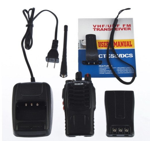 H777 PG006 – рация, FM-диапазон, UHF, 5Вт, 16 каналов, одноканальная