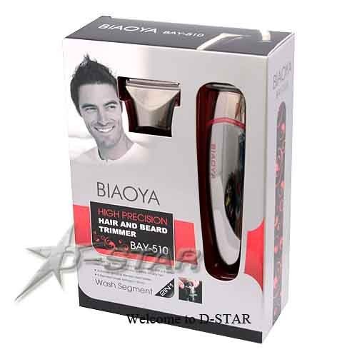BIAOYA BAY-510 - электрический триммер для волос