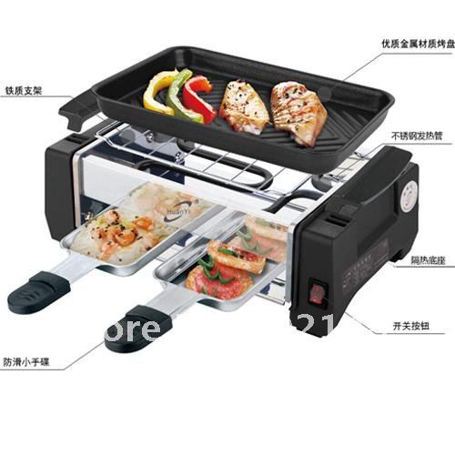 SC-95 - электрическая печь для барбекю, портативная, бездымная