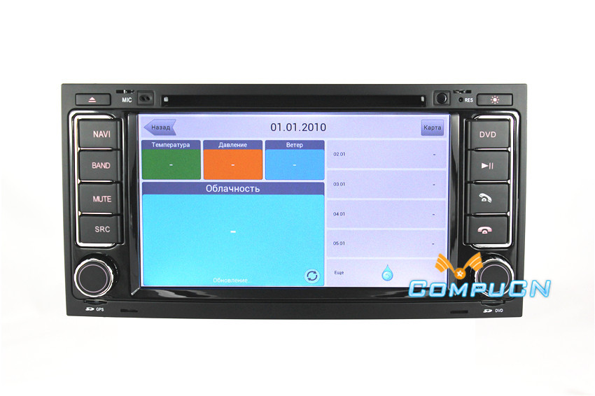   VW TOUAREG T5 MULTIVAN,  Android 2.3, HD- 1080P, 3G, WiFi, DVD, GPS 