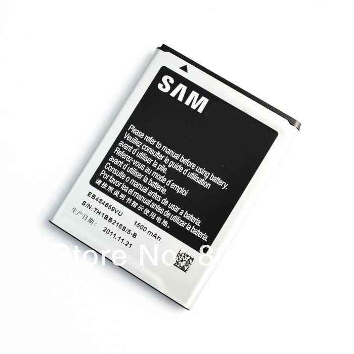 -   Samsung Galaxy Xcover S5690 W I8150 Omnia W I8350 Transfix R730 S8600, EB484659VU, 1500mA