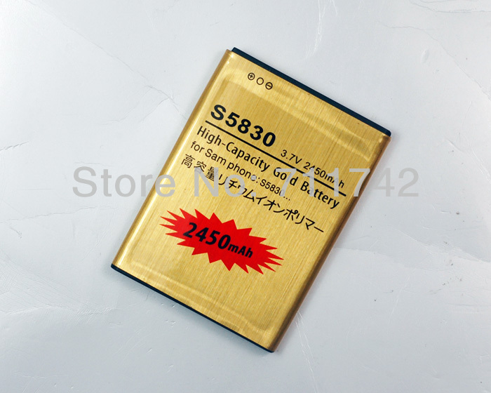     2450mAh, Golden S5830  Samsung Galaxy Ace S5830 Galaxy Gio S5660