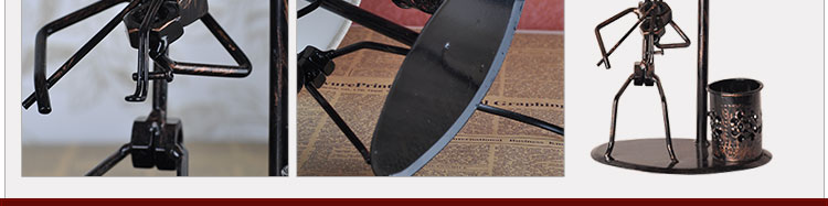 Настольная лампа с часами