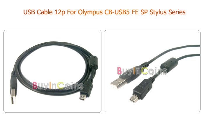 Кабель синхронизации, USB Cable для Olympus CB-USB5 FE SP