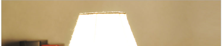 Настольная лампа с часами