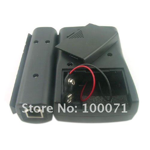 Кабельный тестер для RJ11 RJ45 Cat5, в комплекте кожаный чехол