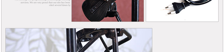 Настольная лампа с часами