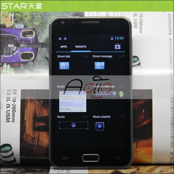 Star N8000 - смартфон, Android 4.0.3, MTK6575 (1GHz), 5