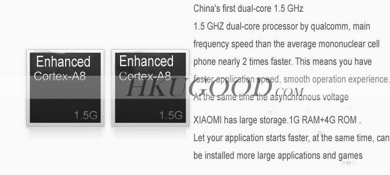 XiaoMi M1 - , MIUI + Android 2.3.5, Qualcomm MSM8260 (2x1.5GHz), 4