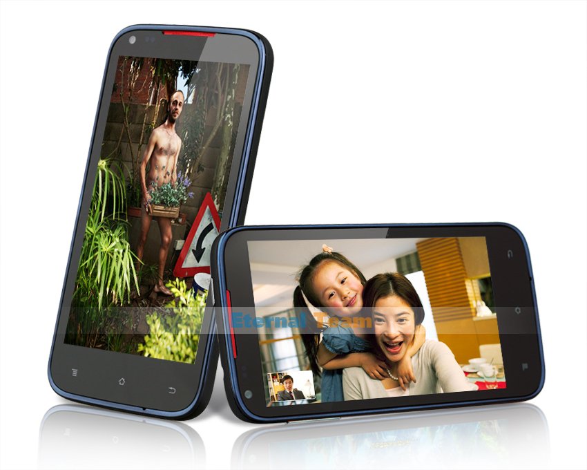 Amoi N821 - смартфон, Android 4.2.1, MTK6577 (4x1.2GHz), qHD 4.5