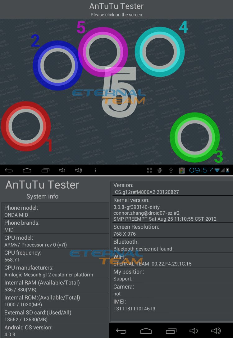 Onda V811 -  , Android 4.0.4, 8