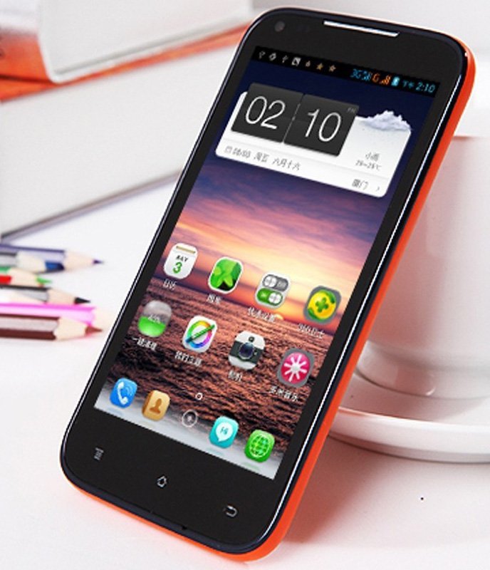 Amoi N820 - смартфон, Android 4.0.3, MTK6577 (1.2GHz), 4.5