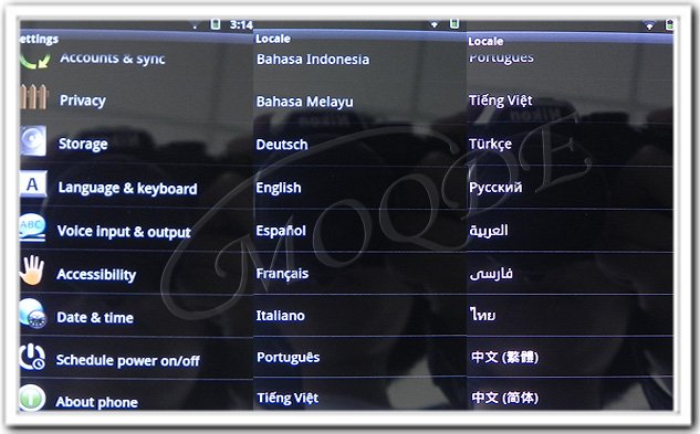 MOQDE i9070 - , Android 2.3, MTK6513 (650MHz), 4