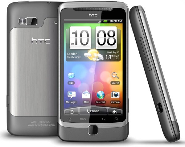 HTC Desire Z (A7272) - смартфон, Android 2.3.5, Qualcomm MSM7230 (800MHz), 3.7
