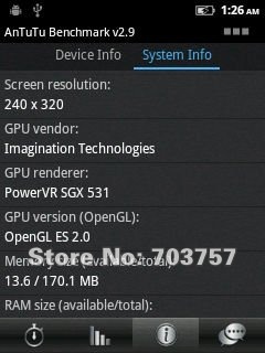 F88 - , Android 2.3.5, MTK6513, 3.2