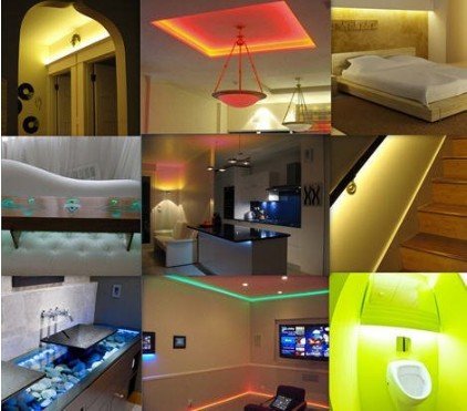 SMD 3528 - цветная светодиодная лента с пультом ДУ, RGB, 5 метров, 300 диодов