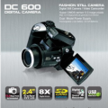 WANSUN-DC600 - цифровая камера, 2.4" LTPS TFT-дисплей, 8x зум
