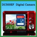 DC500FE - цифровая камера, 2.7" диспоей, CMOS-матрица (5MP),  8х цифровой зум + карта памяти SD 16 Гб