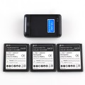   2800mAh (3 ) +  USB-  Samsung Galaxy S4 i9500 M919 i337 i545