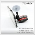 703A-R04 - /GPS-, 7" TFT LCD, GPS, Navitel map, X/K/KU/Ka/Laser/VG-2, mini-USB, AV-in, Bluetooth, FM