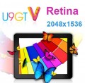 Cube U9GT - планшетный компьютер, Android 4.1.1, 9.7" IPS-Retina, Rockchip RK3066 (1.5GHz), 1GB RAM, 16GB ROM, Wi-Fi, Bluetooth, 2MP фронтальная камера, 2MP задняя камера