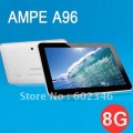 Ampe A96 - планшетный компьютер, Android 4.0.3, 8" TFT LCD, All Winner A13 (1.2GHz), 1GB RAM, 8GB ROM, Wi-Fi, 2MP фронтальная камера, 2MP задняя камера