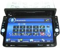    7" TFT LCD, Touch Screen, DVD/CD, MP3/MP4, FM/TV, RDS, Bluetooth
