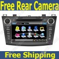MZL-22 -  , WinCE 6.0, 7" TFT LCD, Touch Screen, DVD/CD, GPS, TV/FM, Bluetooth  Mazda 3 (2010-2012)