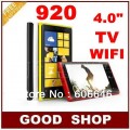 n920 TV - телефон, 4.0" HVGA, 2 SIM-карты, поддержка карт microSD, GSM, Wi-Fi, Bluetooth, TV, FM-радио, камера 1МП