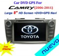 Nuevo ND-1736 -  , 8" TFT LCD, Touch Screen, GPS, WinCE 6.0, 600MHz, 128MB RAM, TV/FM, MP3/MP4, CD/DVD, Bluetooth  Toyota Camry (2006-2011)