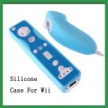 Силиконовые чехлы для Wii Nunchuck и Wii Remote для консоли Nintendo Wii