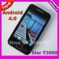 Star T3000 (A5830 Upgrade edition) - смартфон, Android 4.0.4, MTK6515 (1GHz), 3.5" TFT LCD, 256MB RAM, 512MB ROM, Wi-Fi, Bluetooth, TV, FM, 2MP задняя камера