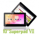 Flytouch 7/SuperPad VII - планшетный компьютер, Android 4.0, 10.2", 1.5GHz, 1GB RAM, 4GB ROM, HDMI, Wi-Fi, GPS